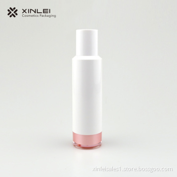 30 ml vit rosa luftlös flaska